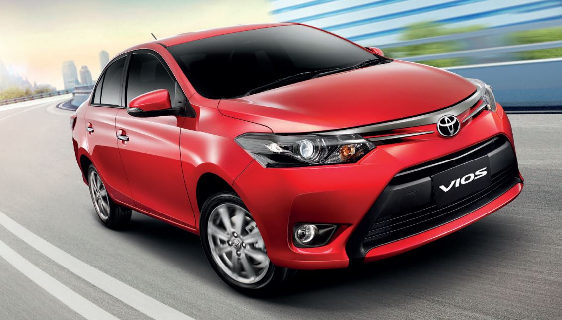 Ô tô giá rẻ Toyota Vios nổi tiếng với kích thước gọn gàng, tiết kiệm nhiên liệu