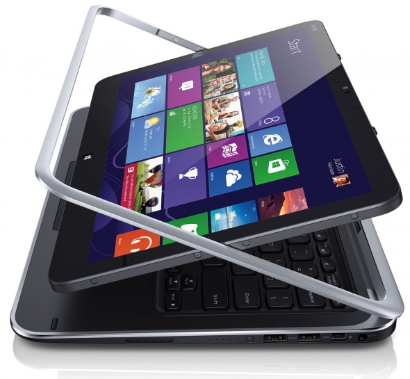 Laptop giá rẻ Dell XPS 12 được đánh giá cao nhờ thiết kế màn hình gập thanh lịch, rất đáng để mua