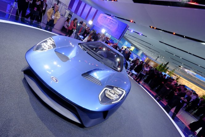 Siêu xe Ford GT Concept sẽ được sản xuất vào năm 2016