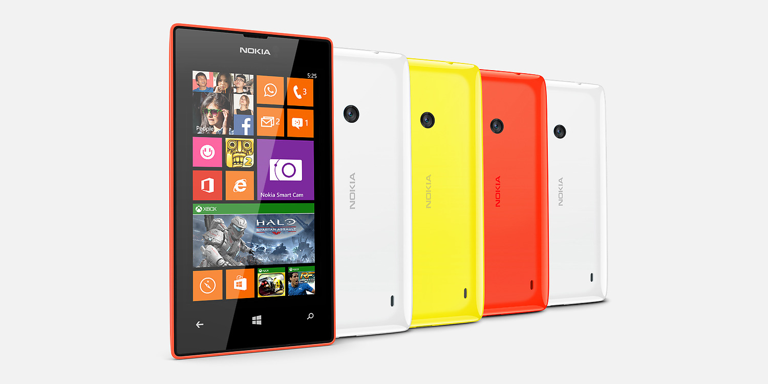 Smartphone giá rẻ dưới 4 triệu Nokia Lumia 525 với thiết kế trẻ trung, nhiều màu cho người mua lựa chọn