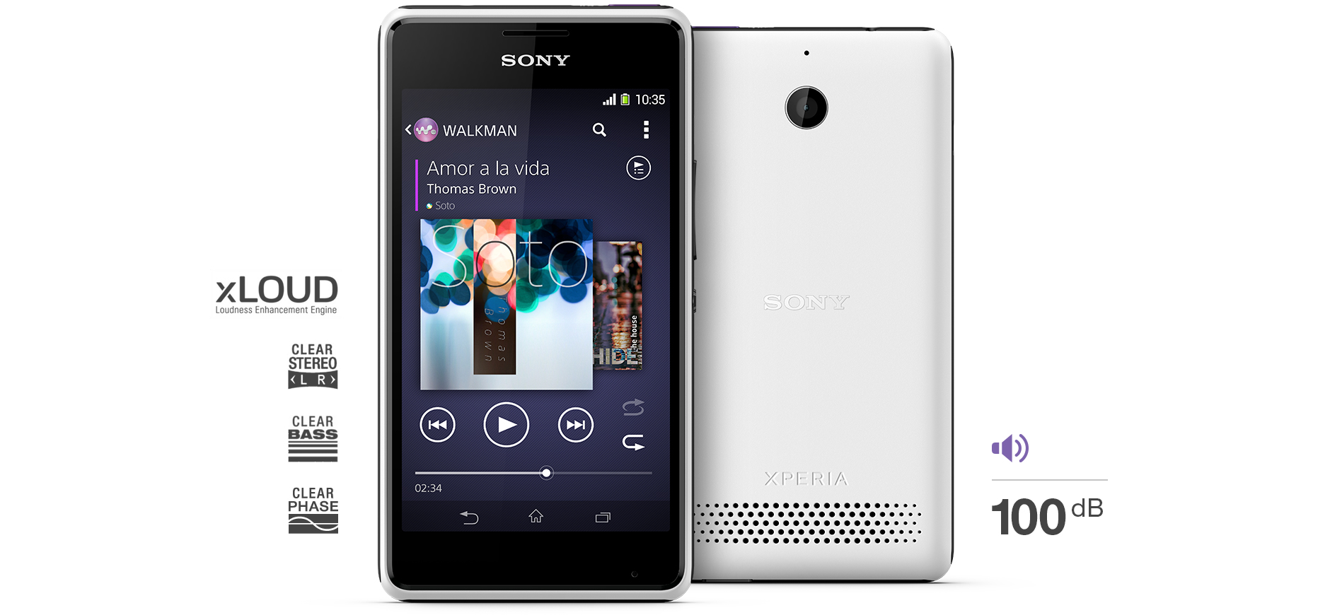 Sony Xperia E1 là mẫu smartphone giá rẻ nghe nhạc tốt có loa ngoài lớn nhất hiện nay