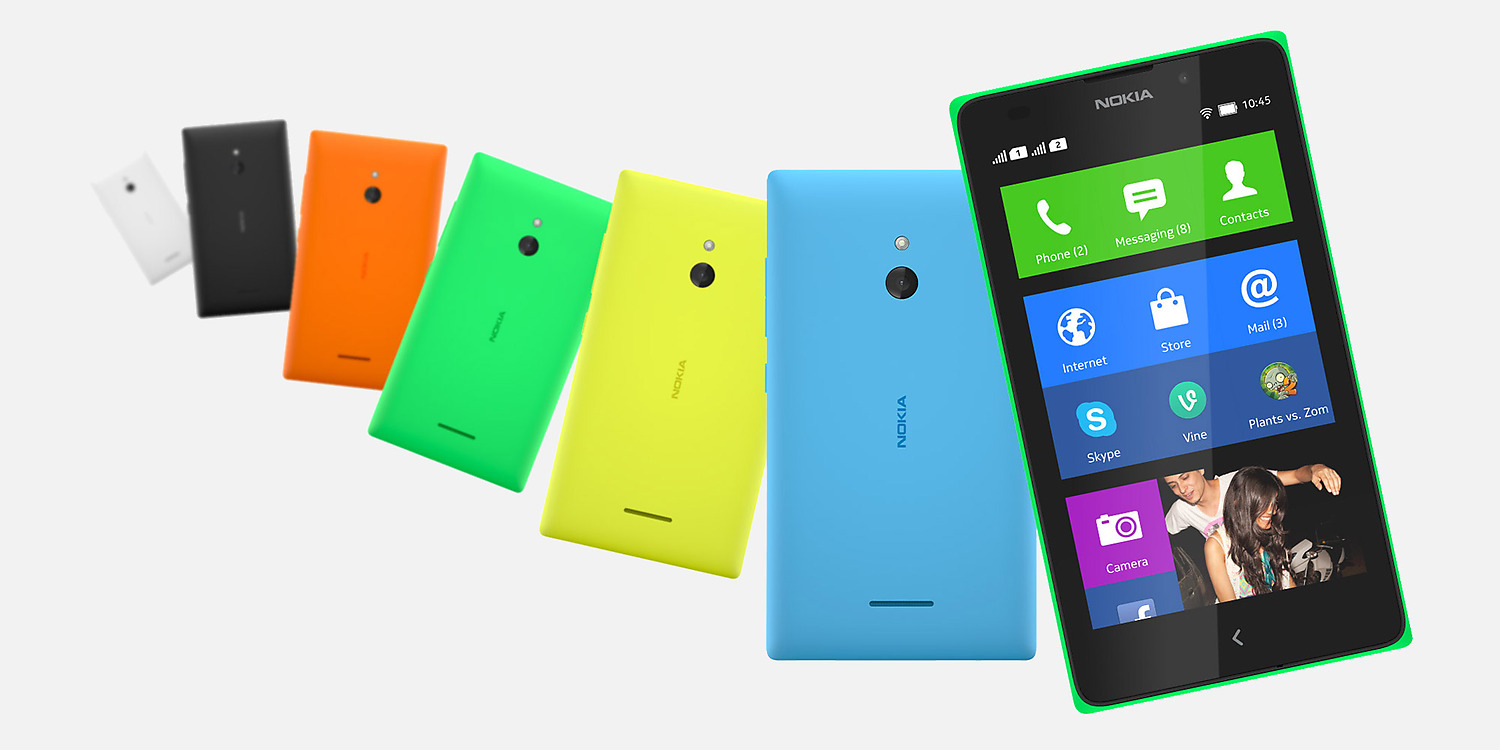 Nokia XL có thiết kế đẹp, màu sắc trẻ trung, thu hút khách hàng là học sinh, sinh viên