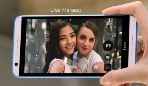 HTC Desire 820 có độ phân giải 8 MP tương đương độ phân giải của camera chính trên iPhone 5S, 5C... 
