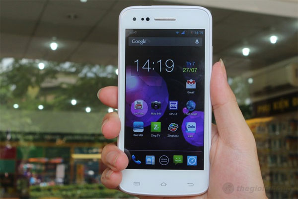 Touch Bean 452T có màn hình lớn nhất trong phân khúc smartphone giá rẻ 2014 dưới 2 triệu