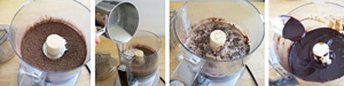 Đun chảy chocolate rồi cho kem whipping vào trộn chung!