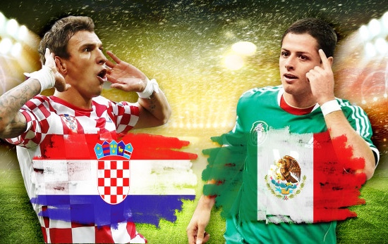 Kết quả tỉ số trận đấu Croatia – Mexico World Cup 2014