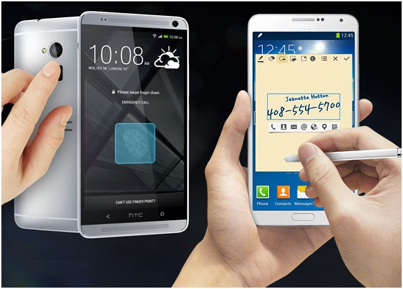 Samsung Galaxy Note 4 có hai màu đen và trắng đều chạy Android 4.4.3 mới nhất của Google. 