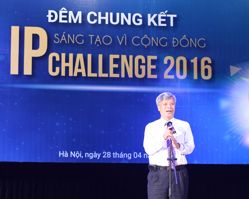 Thứ trưởng Trần Việt Thanh phát biểu khai mạc đêm chung kết
