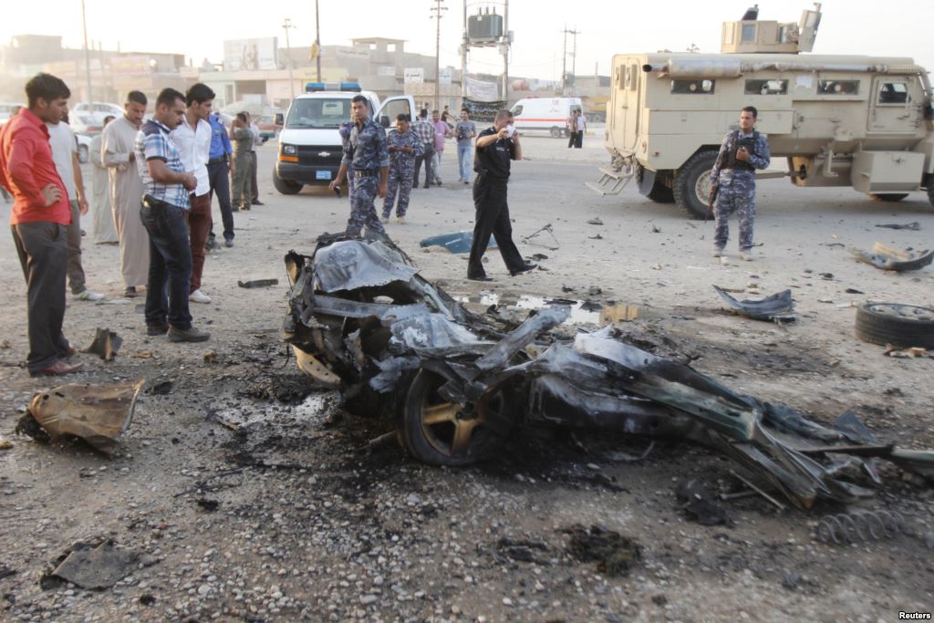 Xe bom phát nổ của IS đã giết chết 20 người Iraq, trong đó có 5 binh sĩ
