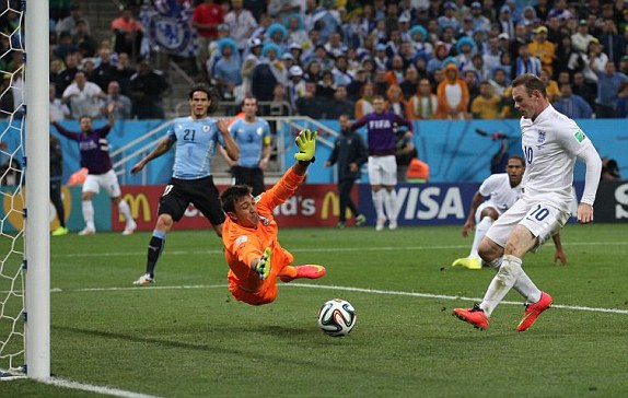 Kết quả tỉ số trận đấu Anh – Uruguay