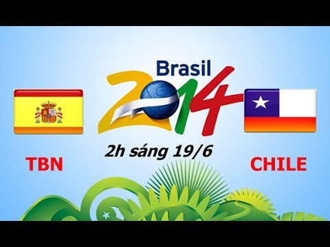 Link sopcast xem trực tiếp trận Tây Ban Nha - Chile