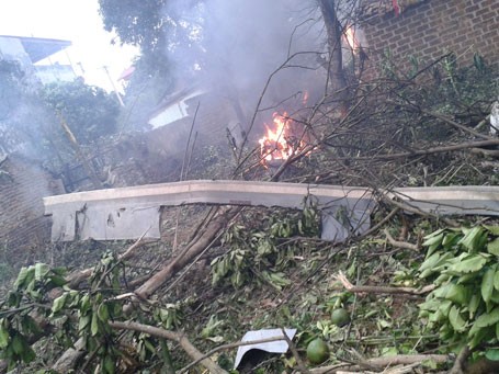 Máy bay Mi 171 rơi tại Hòa Lạc 