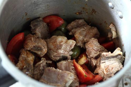 B&uacute;n sườn hầm sấu cho ng&agrave;y h&egrave;