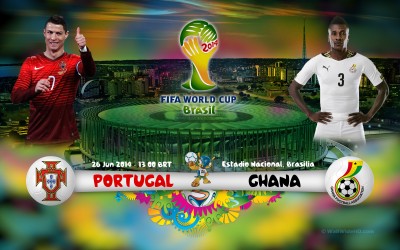 Kết quả tỉ số trận đấu Bồ Đào Nha – Ghana World Cup 2014