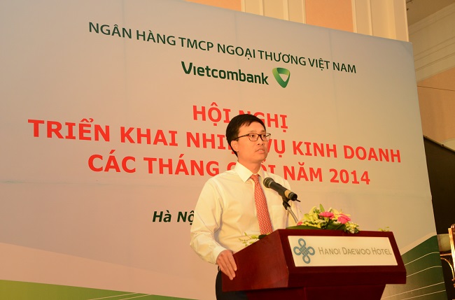 Vị tân Tổng Giám đốc Phạm Quang Dũng sinh năm 1973 đã làm việc tại Vietcombank từ năm 1994