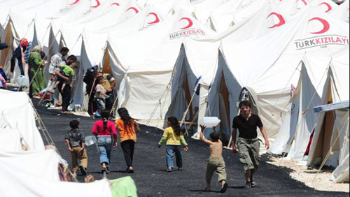 Trại tị nạn của người dân Syria tại Lebanon