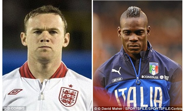 Hai cầu thủ nổi tiếng Wayne Rooney và Balotelli đều có tỷ lệ FWHR cao