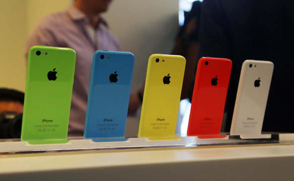 iPhone 5C với màu sắc rực rỡ