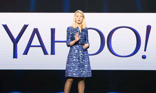 CEO Marissa Mayer đang rất tích cực để có thể vực dậy công ty Yahoo 