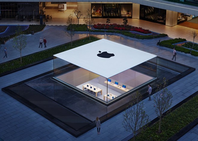 Doanh số bán hàng của một số cửa hàng Apple tại Mỹ tăng trưởng chậm lại