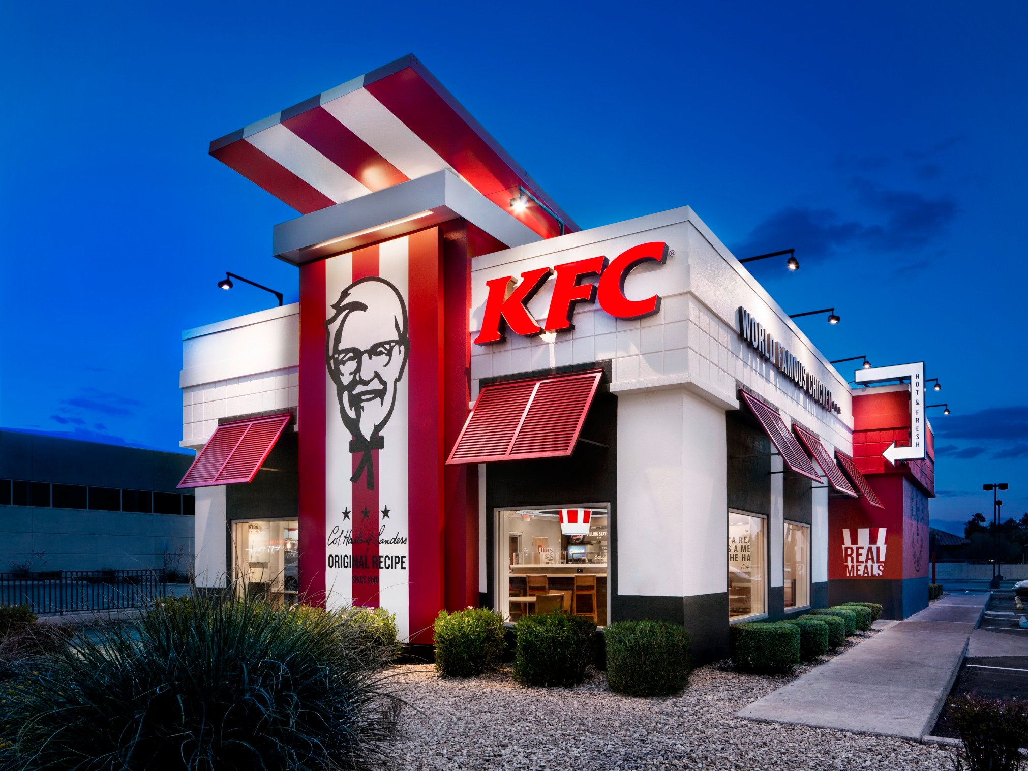 Cửa hàng KFC dự kiến thiết kế lại 70% số nhà hàng của mình trên đất Mỹ