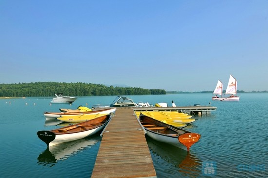 Hồ Đại Lải là một điểm mới nổi trong những khu du lịch nghỉ dưỡng