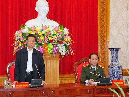 Tin tức mới cập nhật hôm nay 10/1/2015: Thủ tướng Nguyễn Tấn Dũng điều động 3 trung tướng công an