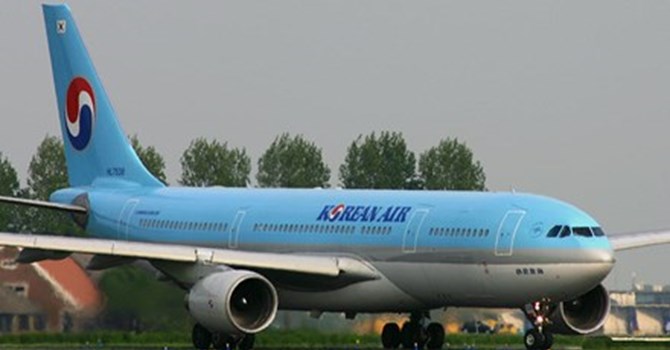 Một chiếc Airbus A330 của hàng không Hàn Quốc