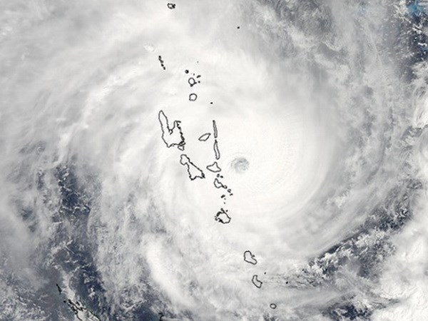 Ảnh chụp vệ tinh của NASA về siêu bão PAM