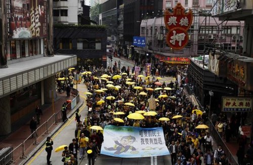 Tin tức mới cập nhật hôm nay cho biết biểu tình ở đặc khu Hồng Koong tái diễn