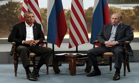 Tổng thống Mỹ gặp Tổng Thống Nga trong một hội nghị của G8