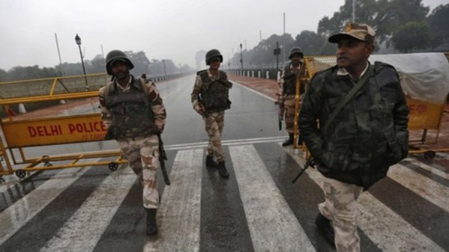 Tin tức mới cập nhật hôm nay cho thấy New Delhi đã được tăng cường an ninh như một pháo đài