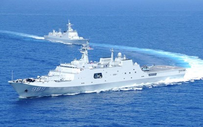 Trung Quốc đang tăng cường nhiều tàu tuần tra trên Biển Đông