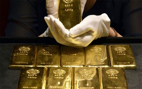 Giá vàng thế giới đang được hỗ trợ do đồng đô la giảm mạnh