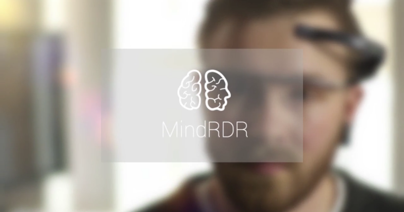 MindRDR cho phép người dùng điều khiển bằng suy nghĩ