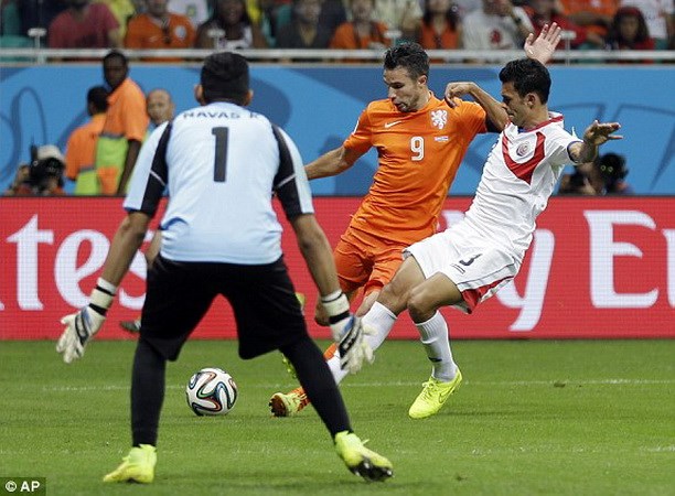 Kết quả tỉ số trận đấu Hà Lan – Costa Rica tứ kết World Cup 2014