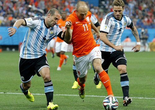 Kết quả tỉ số trận đấu Hà Lan – Argentina bán kết World Cup 2014