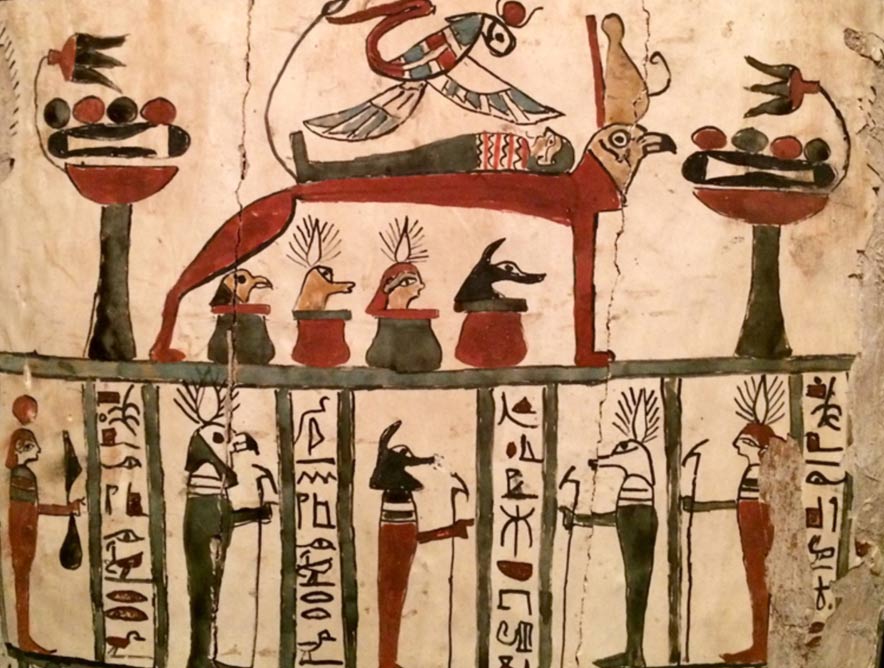 Hình vẽ kỳ lạ và cẩu thả so với các tác phẩm khác của người Ai Cập cổ đại