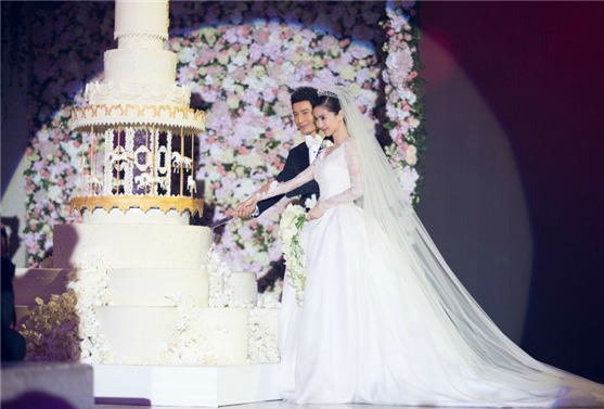 Đám cưới của Huỳnh Hiểu Minh và AngelaBaby được ví như hôn lễ thế kỷ