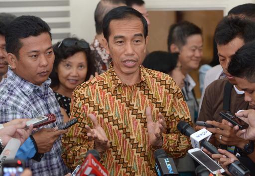 Chân dung Tổng thống Indonesia Joko Widodo. Ảnh minh họa