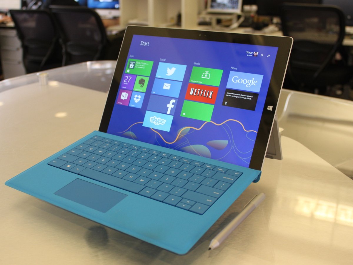 Máy tính xách tay màn hình cảm ứng Surface Pro 3 của Microsoft