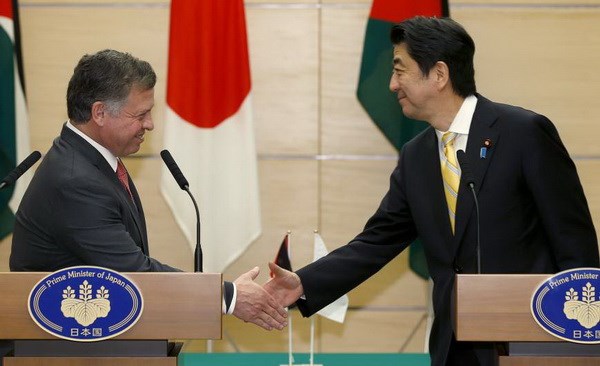 Hai nhà lãnh đạo Nhật Bản và Jordan cam kết hợp tác trong nhiều lĩnh vực