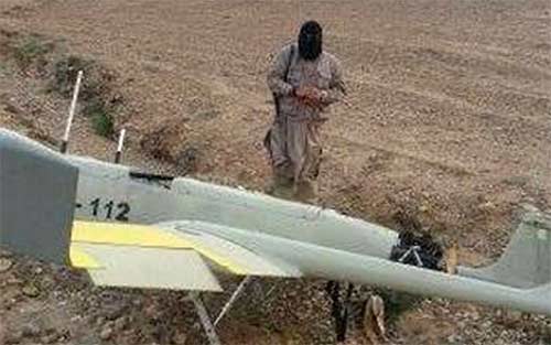 Hình ảnh về chiếc máy bay Iran mà khủng bố IS tự nhận bắn rơi ở Iraq