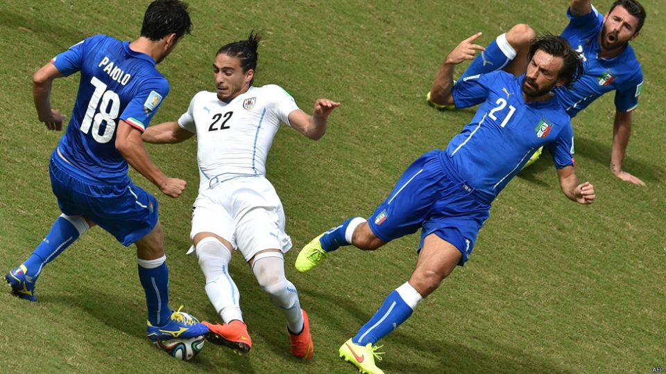 Kết quả tỉ số trận đấu Italia – Uruguay World Cup 2014