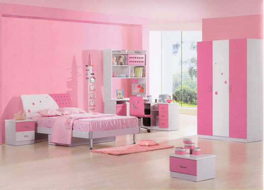 Trang trí phòng ngủ cho bé gái nên chọn màu sắc êm dịu