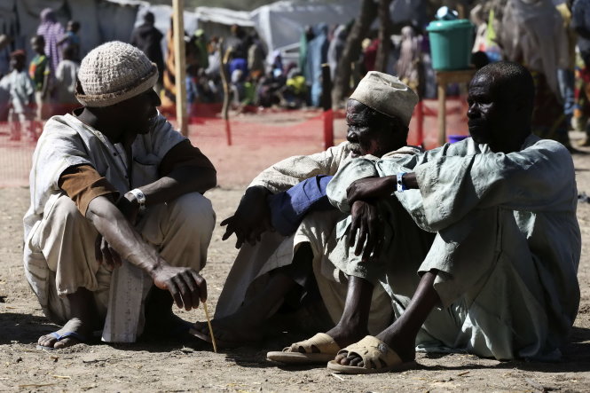 Người Nigeria trốn chạy những đợt tấn công đẫm máu của Boko Haram tại một trại tị nạn ở Chad