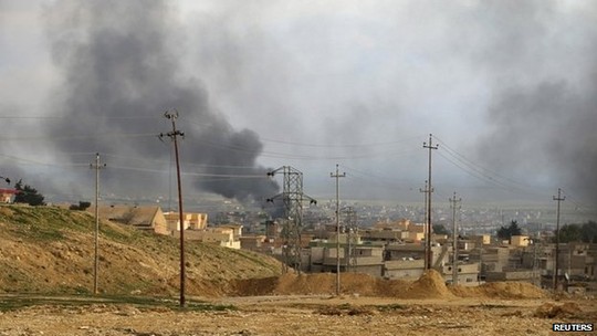 Liên quân do Mỹ dẫn đầu đã tiến hành nhiều đợt không kích chống khủng bố IS