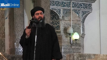 Abu Bakr al-Baghdadi, lãnh đạo khủng bố ISIS