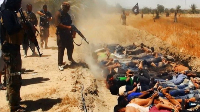 Khủng bố IS tại Iraq xử tử các thành viên của lực lượng vũ trang Iraq 