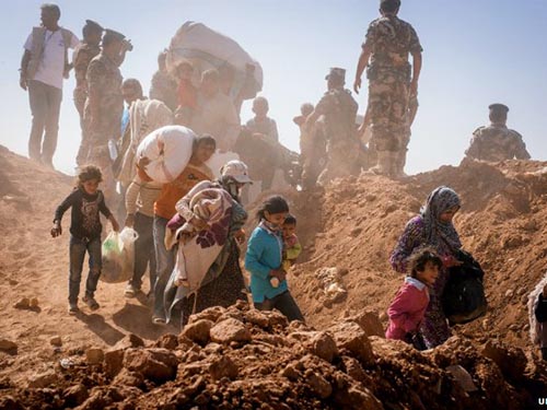 Hơn 3 triệu người Syria phải đi tị nạn vì chiến sự với khủng bố IS